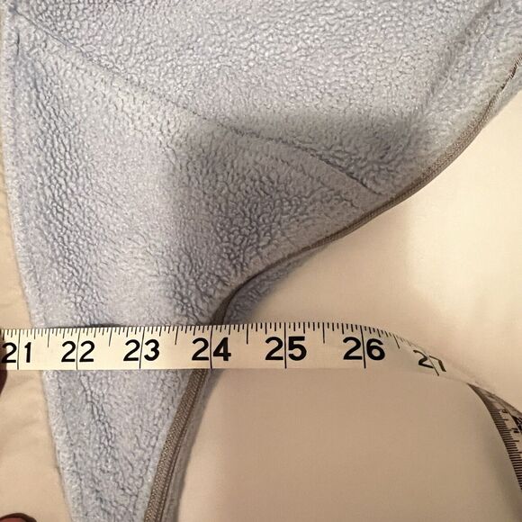 The North Face Womens Denali Polartec Fleece Zip Jacket Blue/Gray Size Medium - Picture 13 of 14